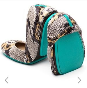 Tieks sand snake flats shoes